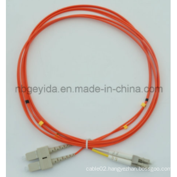 3.0 Sc-LC Mm Duplex Fiber Optic Patch Cord